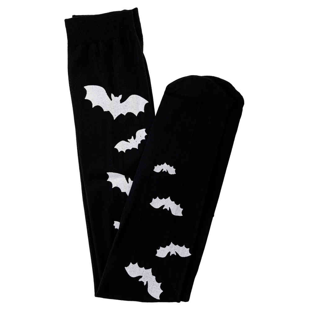 Banned - SALEM Overknee socks - Black